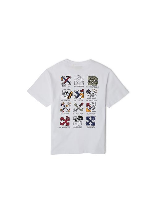 T-shirt, unisex, logata. OFF WHITE | JER00710101